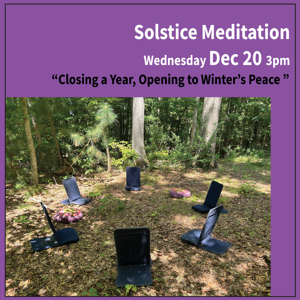 Solstice Meditation: "Closing a Year, Opening to Winter's Peace"